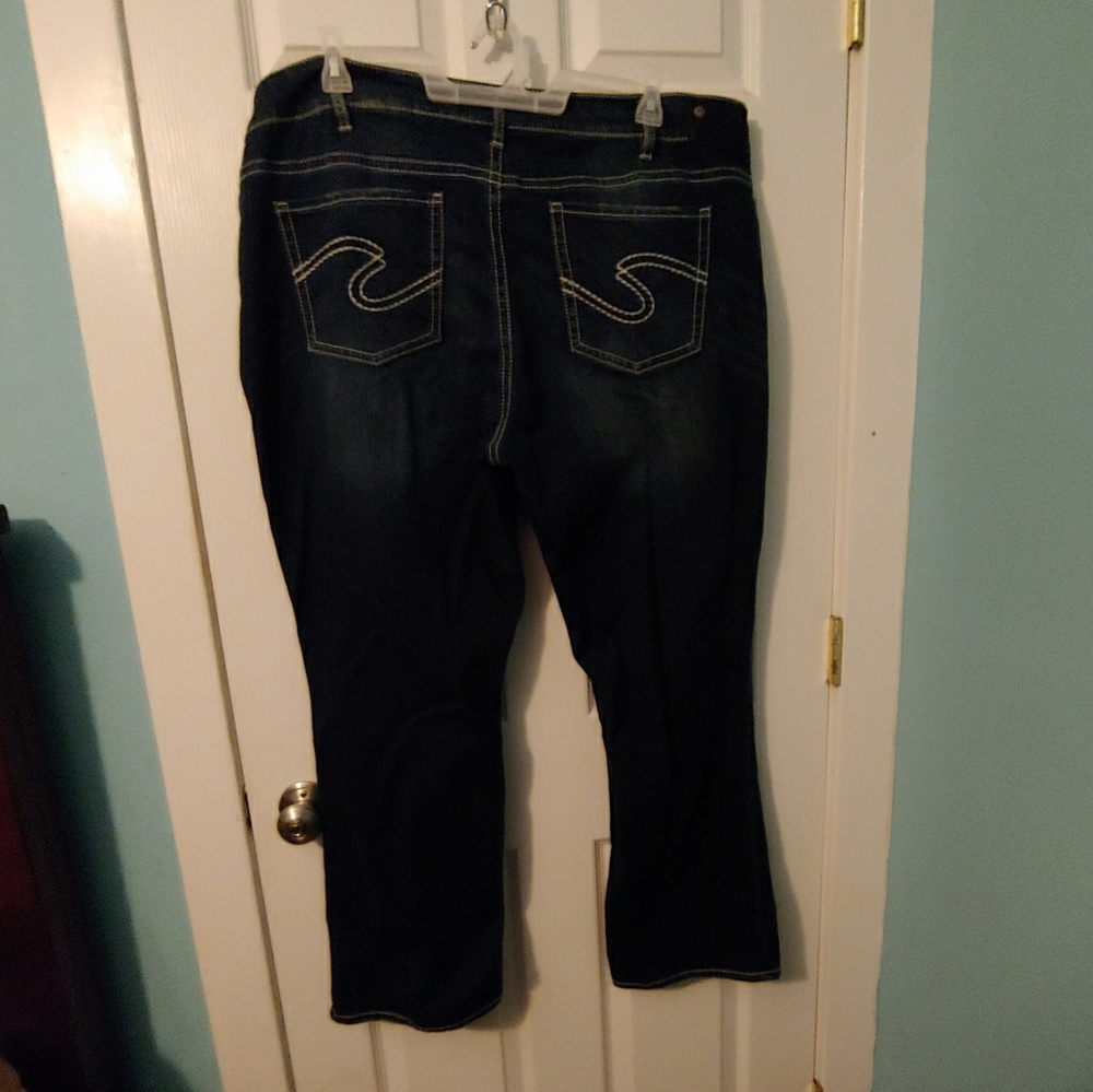 Silver Suki Jeans